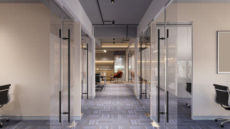 Office Spaces that Wow Creating Memorable Impressionsの写真素材