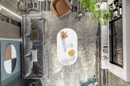 Redefining Comfort Modern Sofa Designs for a Luxurious Living Room Experienceの写真素材