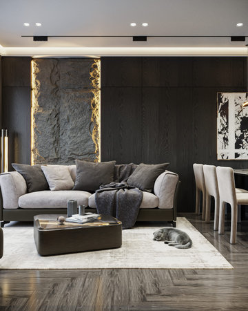 Small Changes, Big Impact Easy Updates for Your Living Room Interior Design with dining room
