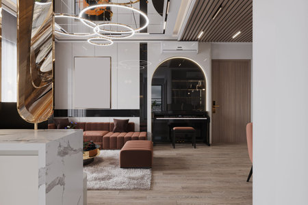 Cozy Chic Blending Comfort and Style in Your Living Room Interior