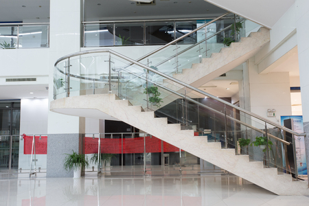 Stairs in the buildingのeditorial素材