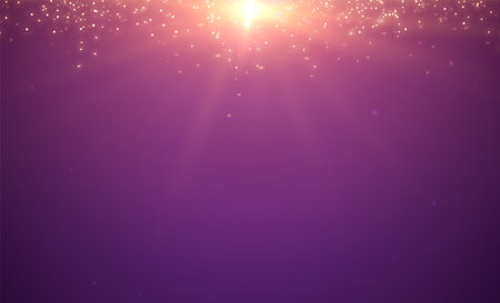 Beautiful purple sparkles background for  festival celebration theme, greeting card, advertising, web site, flyers, posters.のイラスト素材