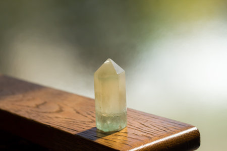 healing crystal stone .の写真素材