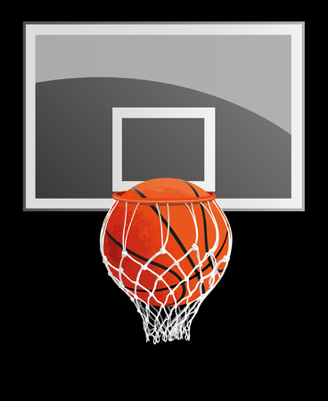 Basket-ball - more than sport. It is a whole culture, show, gladness and happiness for many admirers.のイラスト素材