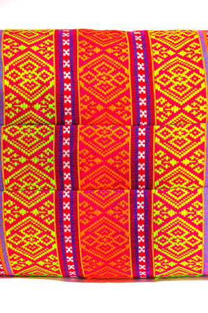 Pattern is a pillow of Northeast Thailand 