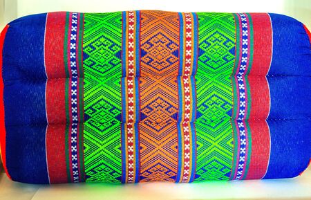Pattern is a pillow of Northeast Thailand の写真素材