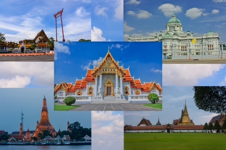 Popular tourist attractions to visit most commonly of Thailand in Bangkok の写真素材