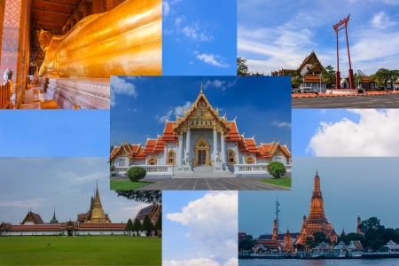 Popular tourist attractions to visit most commonly of Thailand in Bangkok の写真素材
