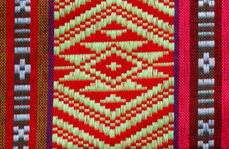 Hand woven traditional Lanna of northern Thailand 