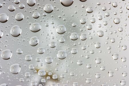 Idea, a light bulb in a drop of water の写真素材