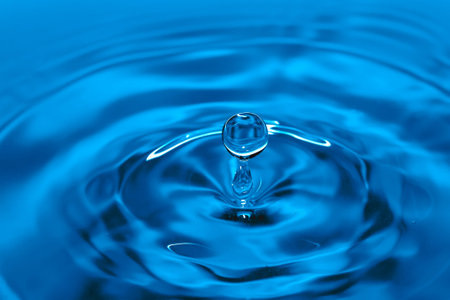 Drops of increasing water