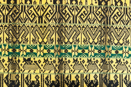 Hand woven pattern  of northern in Thailand.の写真素材