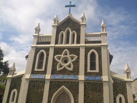 Catholic buildingの写真素材