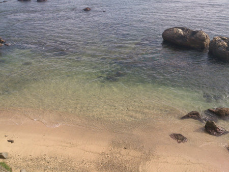 View of a beachの写真素材