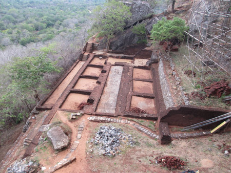 Land under restorationの写真素材