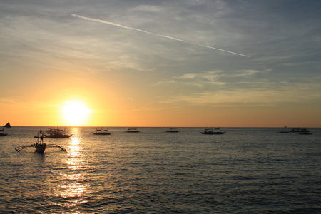 Scenic view at seaside