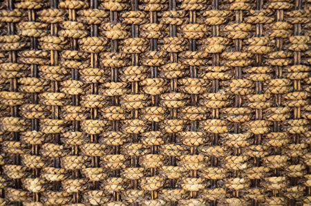 High resolution basket weave texture, Close up の写真素材
