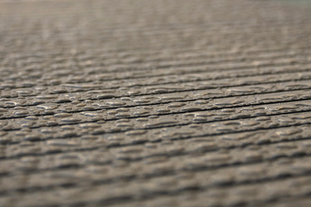 Embark on a thrilling expedition through the details! This captivating close-up shot of a wooden...