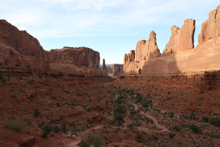 The rugged wilderness of Utahの写真素材