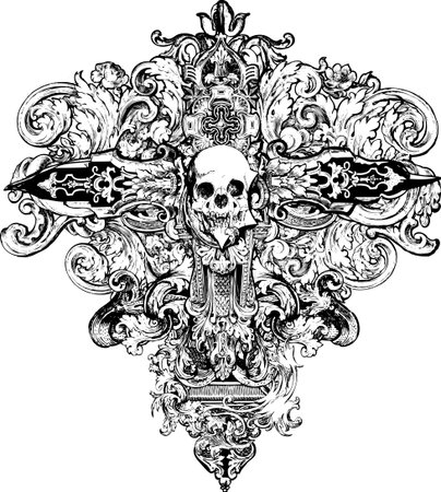  Great for backgrounds, t-shirts, apparel and illustrations!のイラスト素材