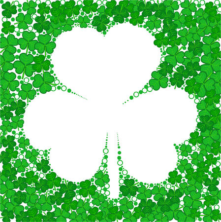a saint patrick's day illustration with space for textのイラスト素材