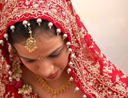 indian brideの写真素材