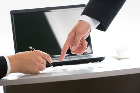Business people’s hands during teamwork