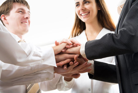 Photo of hands on top of each other