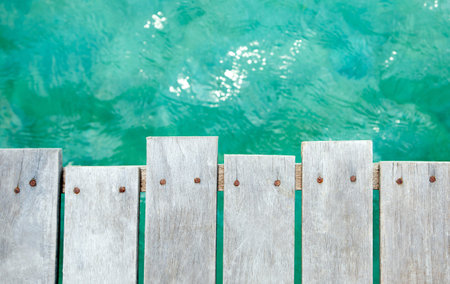 sea and wharf