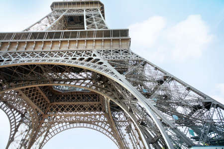 The Eiffel Tower, Parisの写真素材