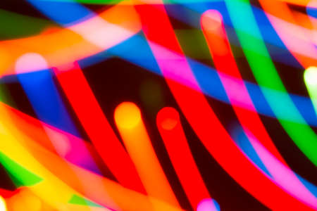 Bright background of dynamic lights.の写真素材