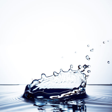 Beautiful splash of water