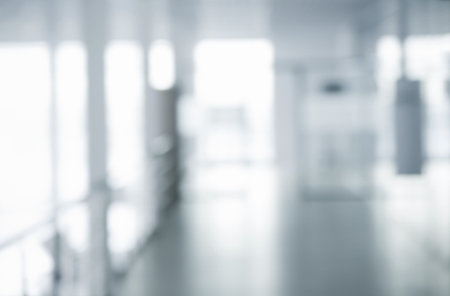 Abstract blur modern business office background with blur for your design