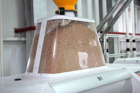agricultural industrial electrical equipment. grain mill.