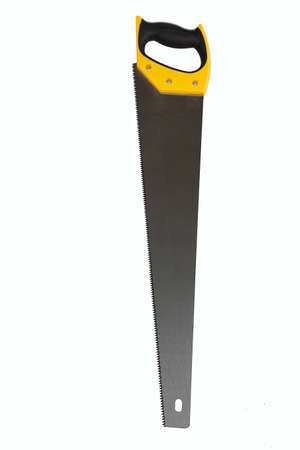Saw,Handsaw isolated on white backgroundの写真素材