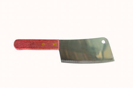 Knife isolated on white backgroundの写真素材