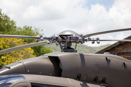 Main rotor blade readyのeditorial素材