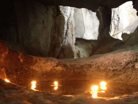 Beautiful cave in Sarawak の素材