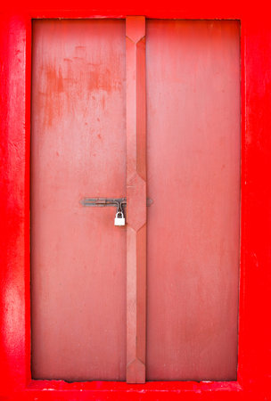 Red Doorの写真素材