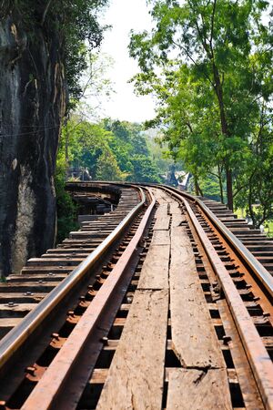 Railroad trackの写真素材