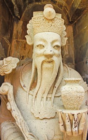 Thai Statue at  Temple, Bangkok, Thailandの写真素材