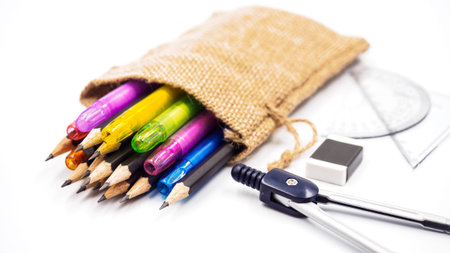 Pencils and pens student