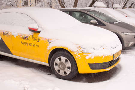 Moscow, Russia - April 27, 2018: Kazansky railway stationのeditorial素材