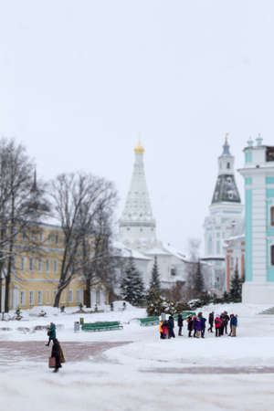Holy Trinity St. Sergius Lavra, Sergiev Posad, Russia: December 10, 2016.のeditorial素材