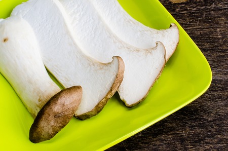 King Oyster mushroom (Eringi) ; Mushrooms for Healthの写真素材