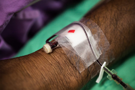 Blood transfusion to patient