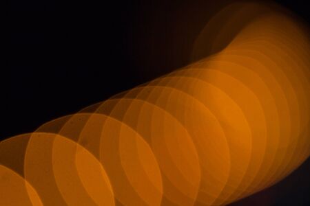 Stret light bokeh blur is used as the backgroundの写真素材