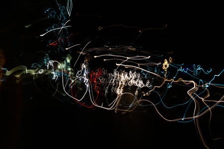 Lighting, motion blurの写真素材