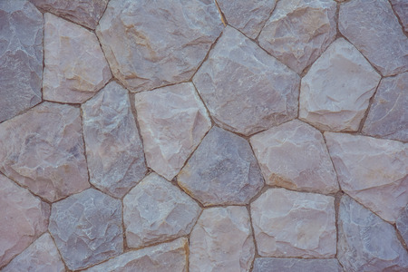 Fragment of a wall from a chipped stoneの写真素材