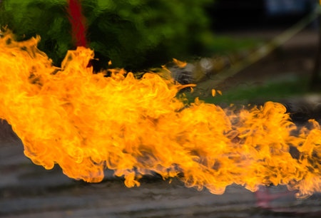 Blaze fire flame background and textured